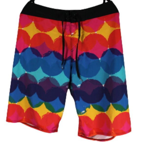 QUICKSILVER MENS SWIM SHORTS SIZE 36 - Picture 1 of 3